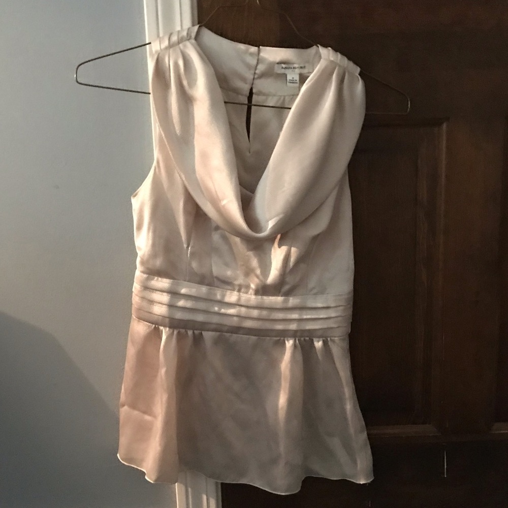 Banana Republic cowl neck blouse
